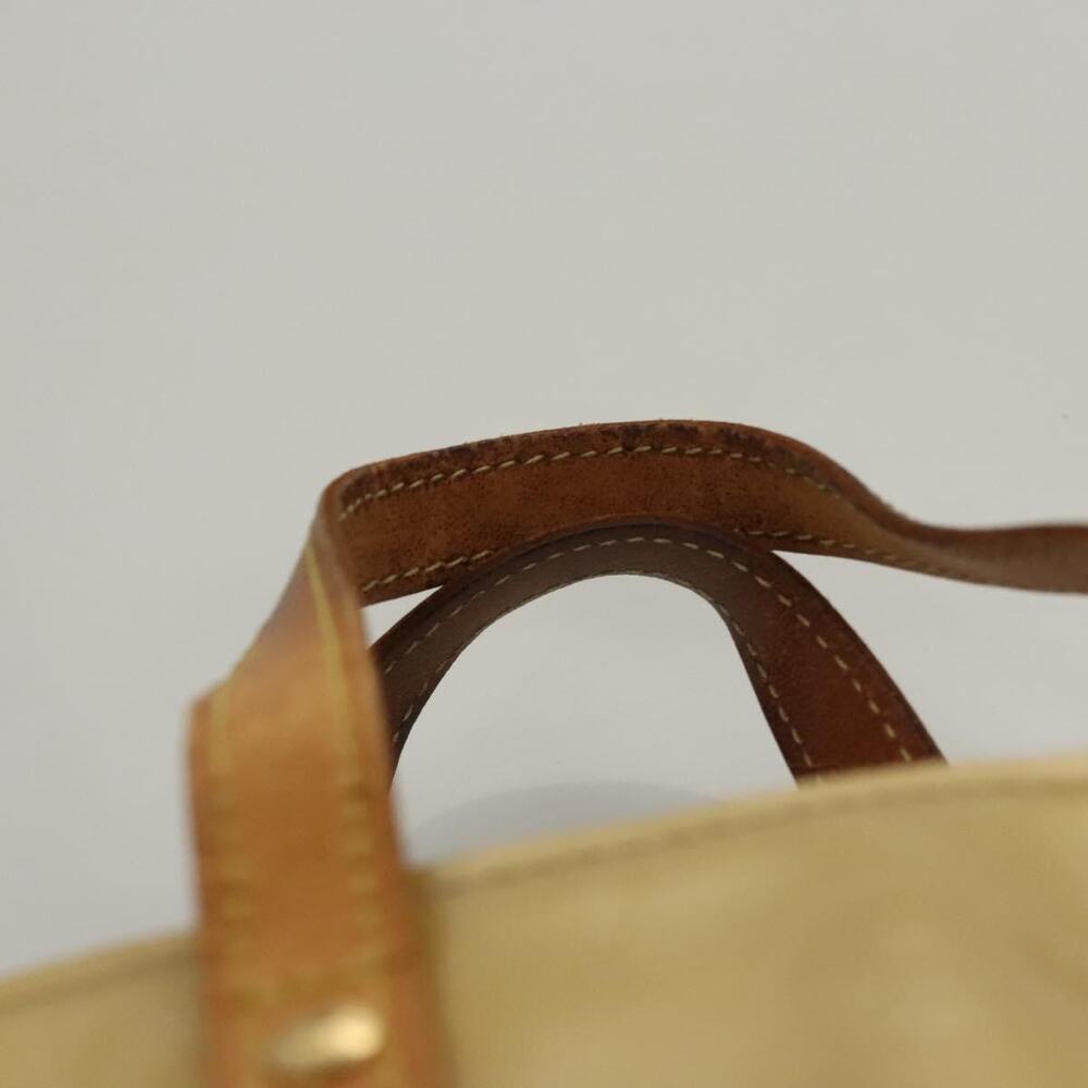 LOUIS VUITTON Monogram Vernis Reade PM Hand Bag Beige M91334 - Picture 14 of 16